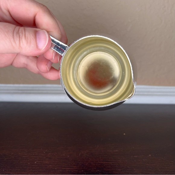 Vintage 1950’s Empire Craft Quadruple Silverplate Creamer, Gravy Boat, Sauce Pou - Picture 2 of 5